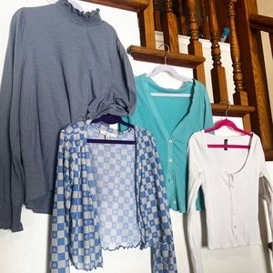 Tween/teen top lot size small